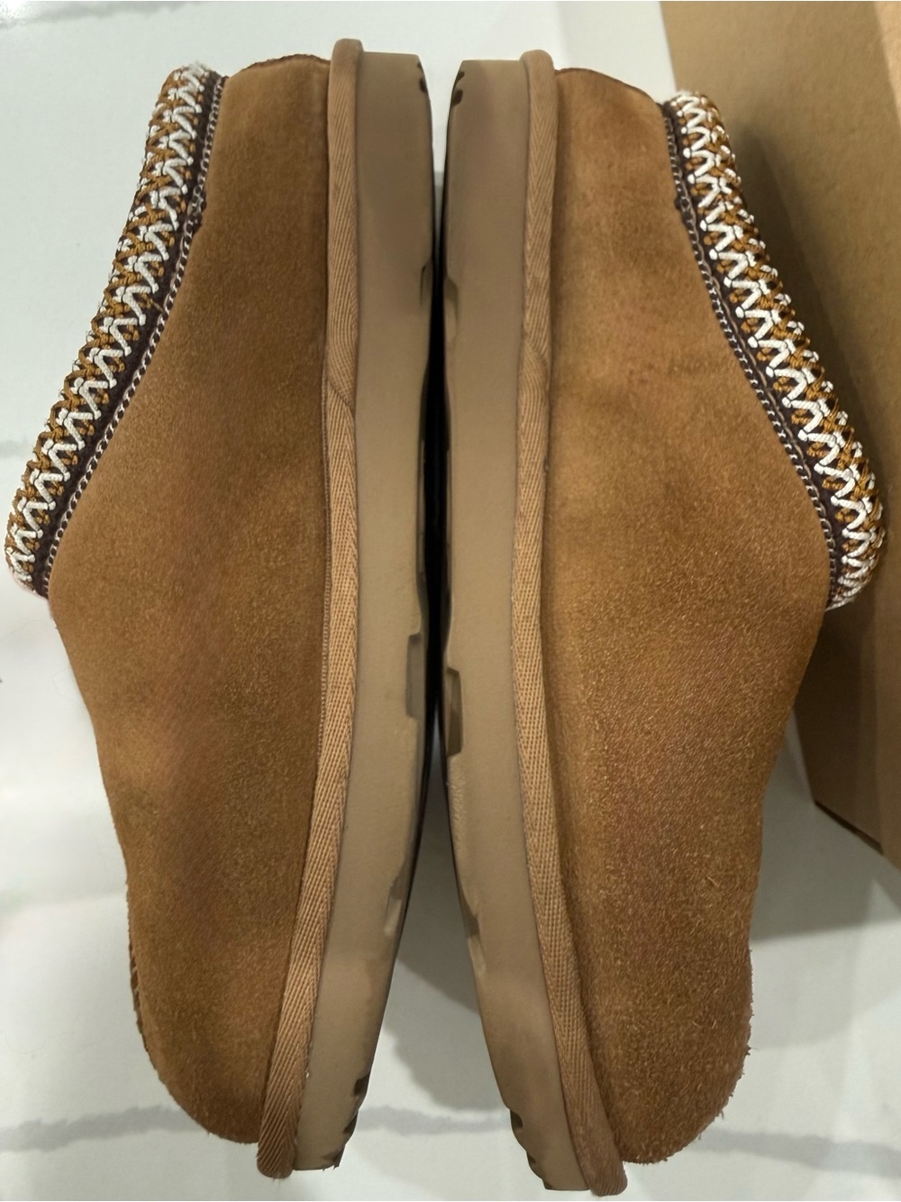 Kids Ugg Tasman II Slipper-Kids Size 5-Chesnut Color - Picture 4 of 8